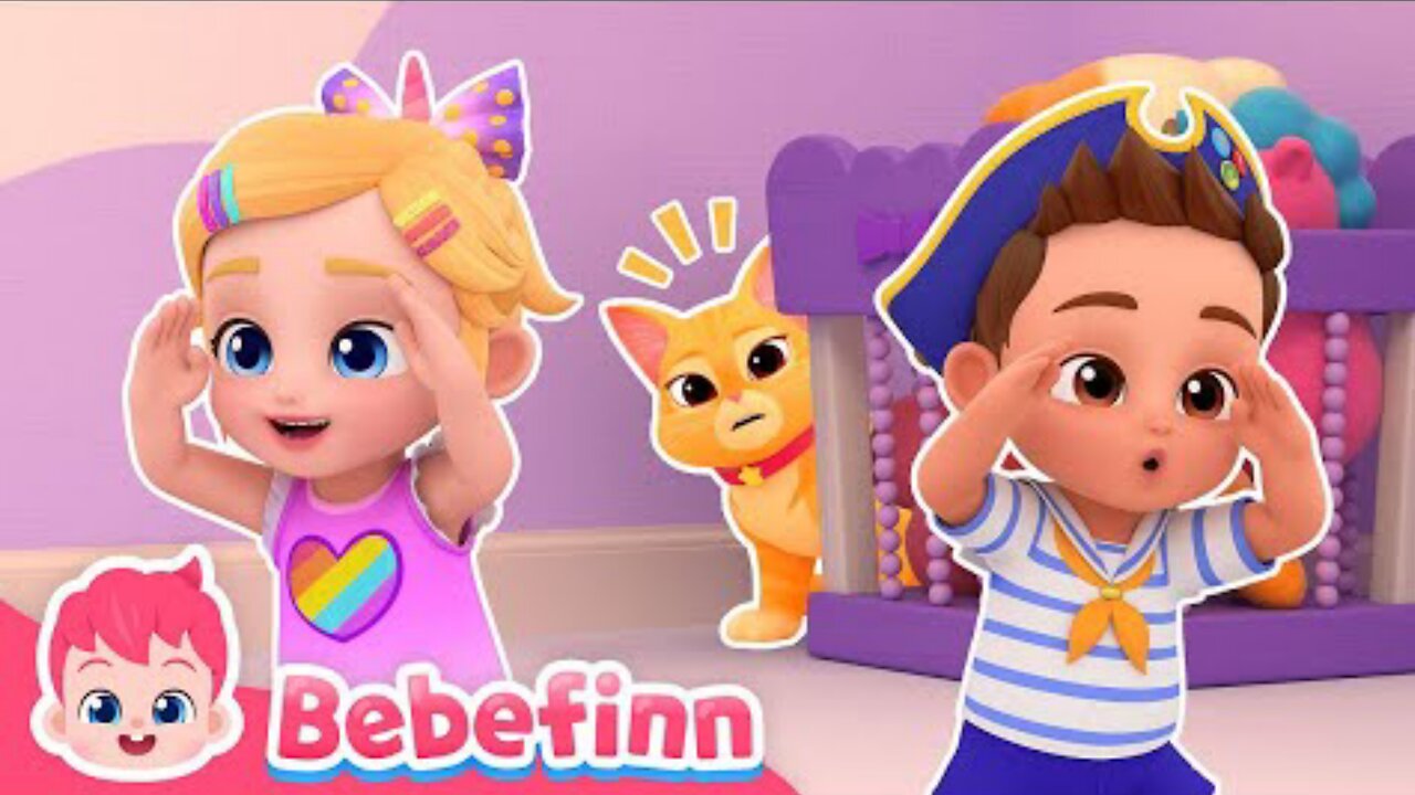 Peek-a-Boo! I See Boo! Bebefinn Playtime | Musical Stories