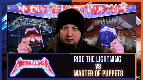 ▶️Metallica Ride The Lightning Vs Master Of Puppets◀️