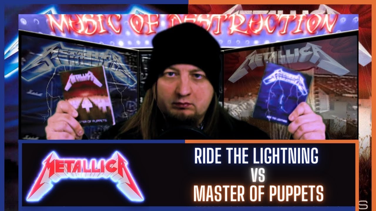 ▶️Metallica Ride The Lightning Vs Master Of Puppets◀️