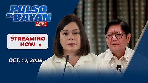 LIVE: Pulso ng Bayan kasama si Franco Baranda at Jade Calabroso | October 17, 2025