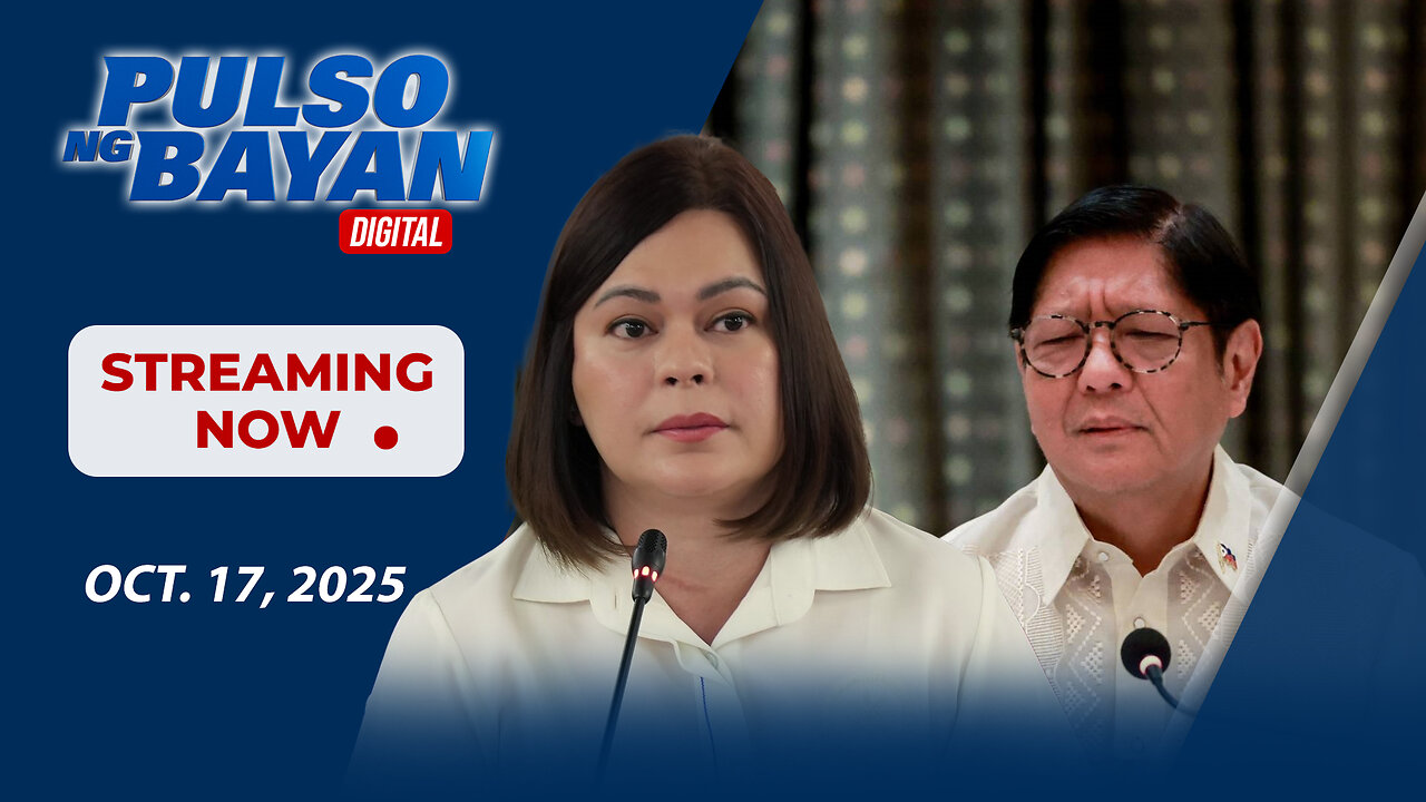 LIVE: Pulso ng Bayan kasama si Franco Baranda at Jade Calabroso | October 17, 2025