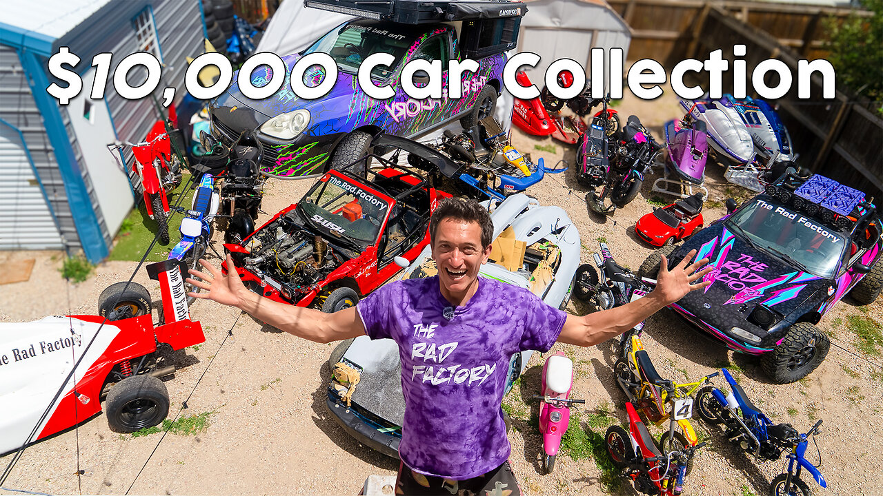 FULL TOUR of My $10k Car & Bike Collection