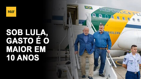 Sob Lula, gasto anual com diárias e passagens é o maior em 10 anos