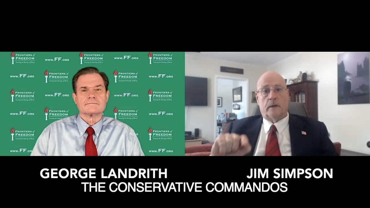 The Conservative Commandos Radio & TV Show: Guest: James Simpson
