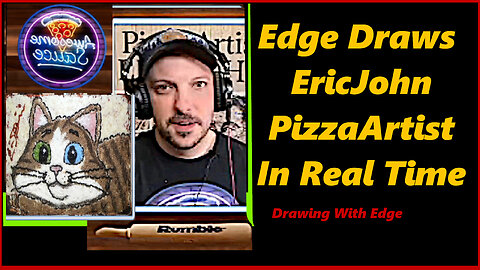 Eric John Pizza Artist has made Portraits for Rumblers: now it's his turn.