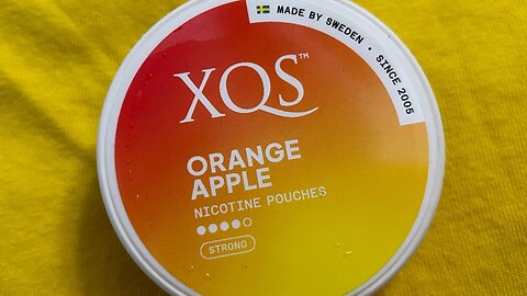 XQS Orange Apple (Nicotine Pouches) Review