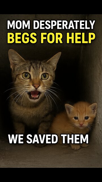 💔 Desperate mother pleads for help... And we saved them all! 🐾