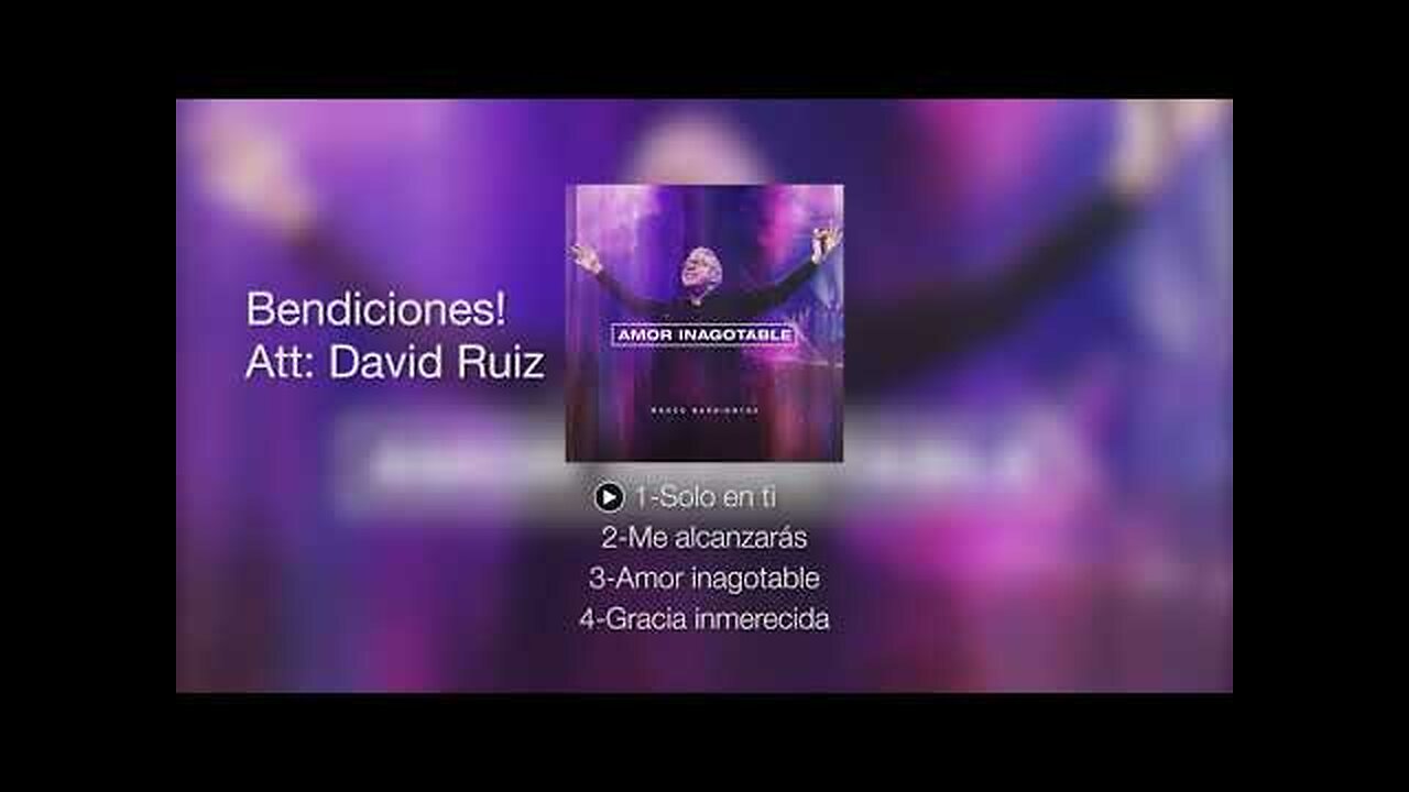 Marco Barrientos - Amor Inagotable - Álbum Completo.