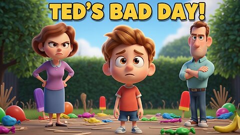 Ted’s Bad Day Turned Into a Big Lesson on Littering | Moral Stories For Kids | English Story