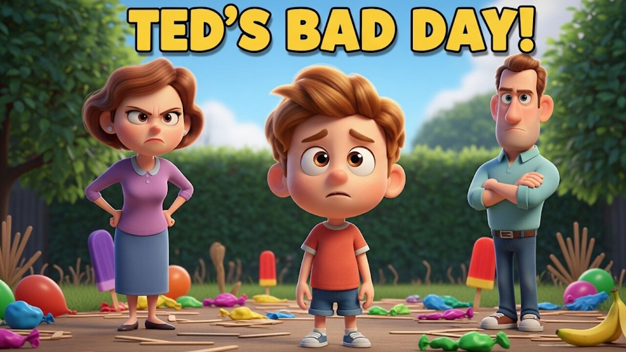 Ted’s Bad Day Turned Into a Big Lesson on Littering | Moral Stories For Kids | English Story