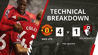 How Man United Crushed Bournemouth | 4-1 Tactical Review & Player Analysis