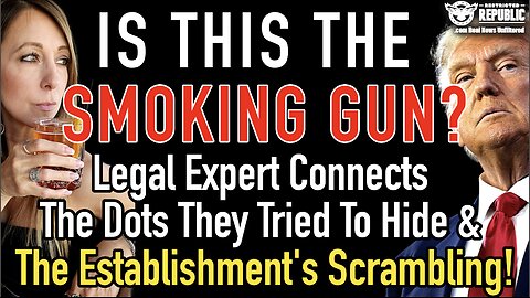 The Smoking Gun? Legal Expert Connects the Dots They Tried to Hide & The Establishment’s Scrambling!