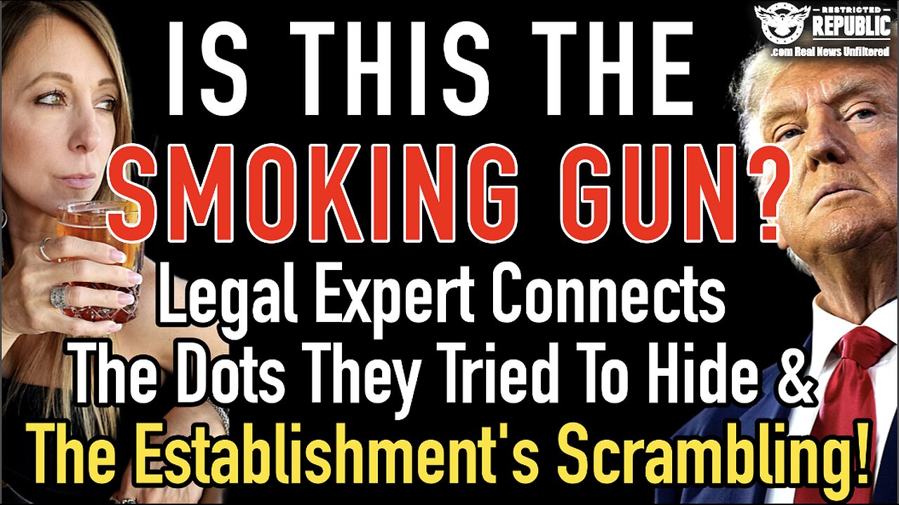 The Smoking Gun? Legal Expert Connects the Dots They Tried to Hide & The Establishment’s Scrambling!