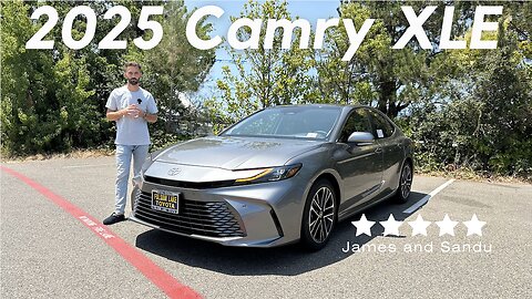 2025 Toyota Camry XLE HYBRID. I would buy it!