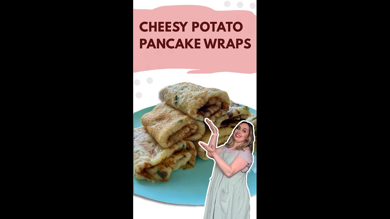 Cheesy Potato Pancake Wraps – Quick & Comforting 15-Minute Snack