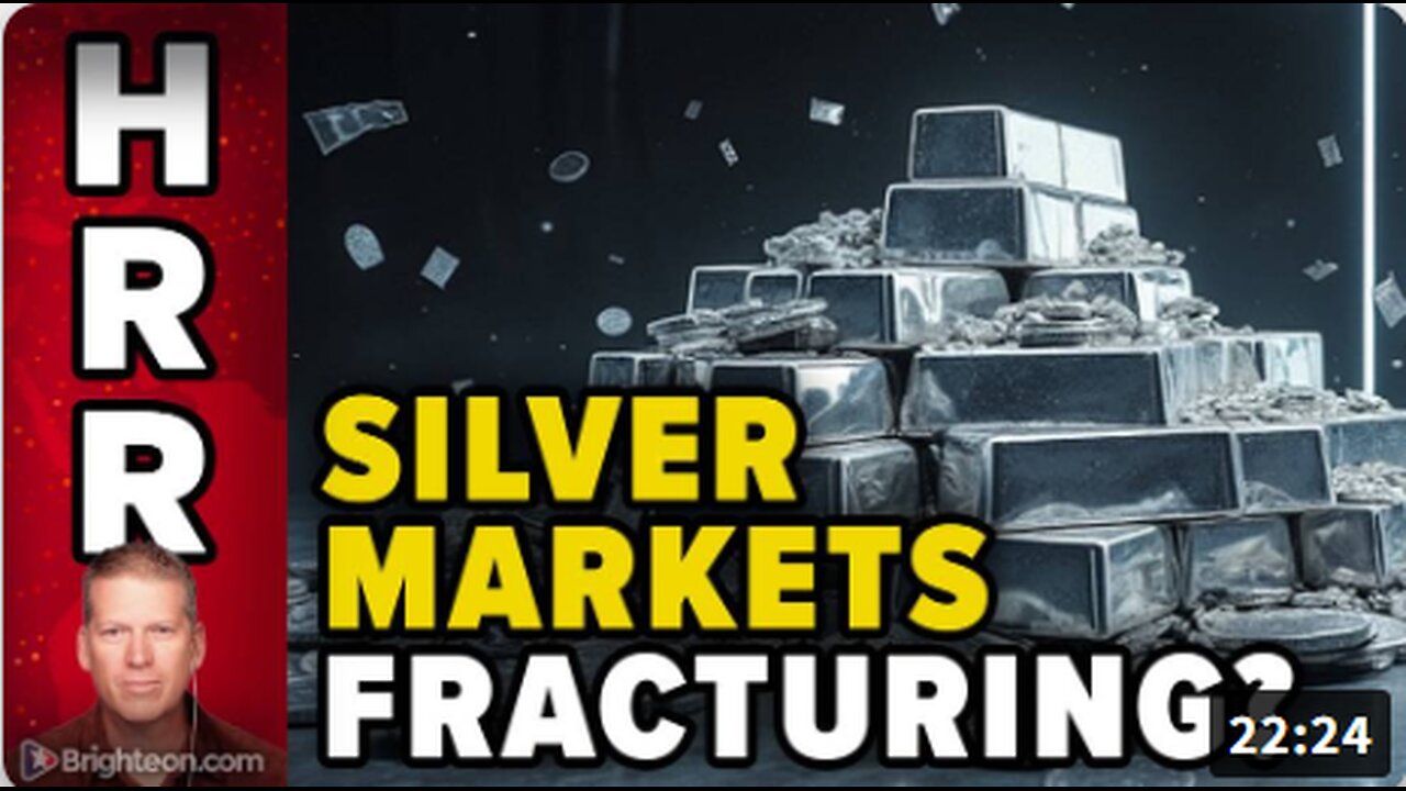 Something's BREAKING in the silver market, and it's not pretty