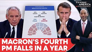 France: Macron Struggles as 4th Prime Minister Toppled in 12 Months | Subscribe to Firstpost | N18G