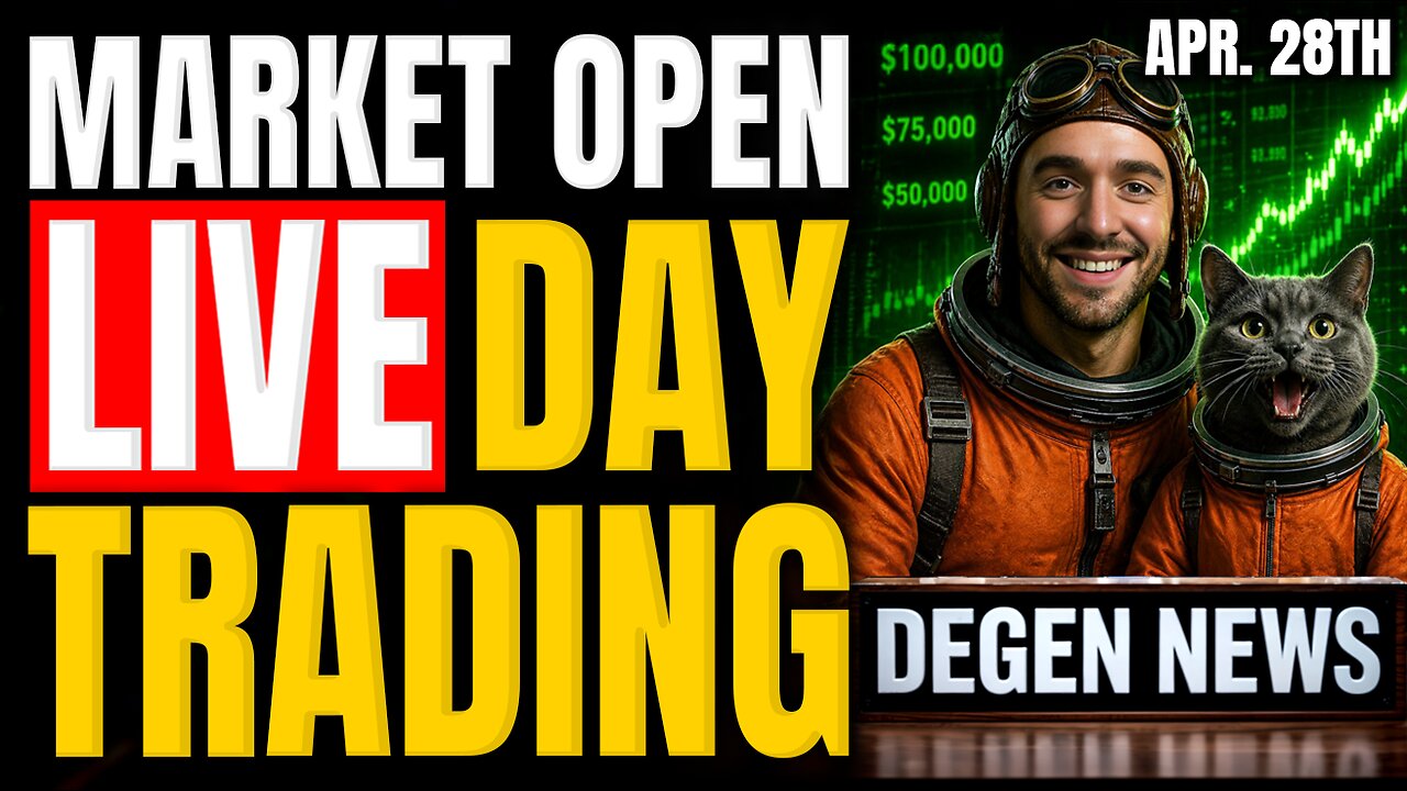LIVE DAY TRADING: Stock Market Puke, Breaking AI News & Iran Update