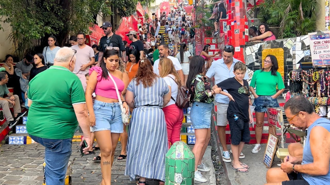 EASTER SUNDAY THROUGH THE STREETS OF RIO DE JANEIRO 【4K】2025