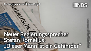 Neuer Regierungssprecher Stefan Kornelius: „Dieser Mann ist ein Gefährder“ | Tobias Riegel | NDS