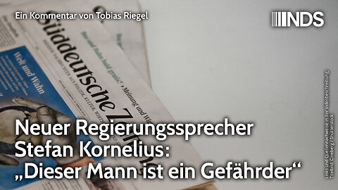 Neuer Regierungssprecher Stefan Kornelius: „Dieser Mann ist ein Gefährder“ | Tobias Riegel | NDS