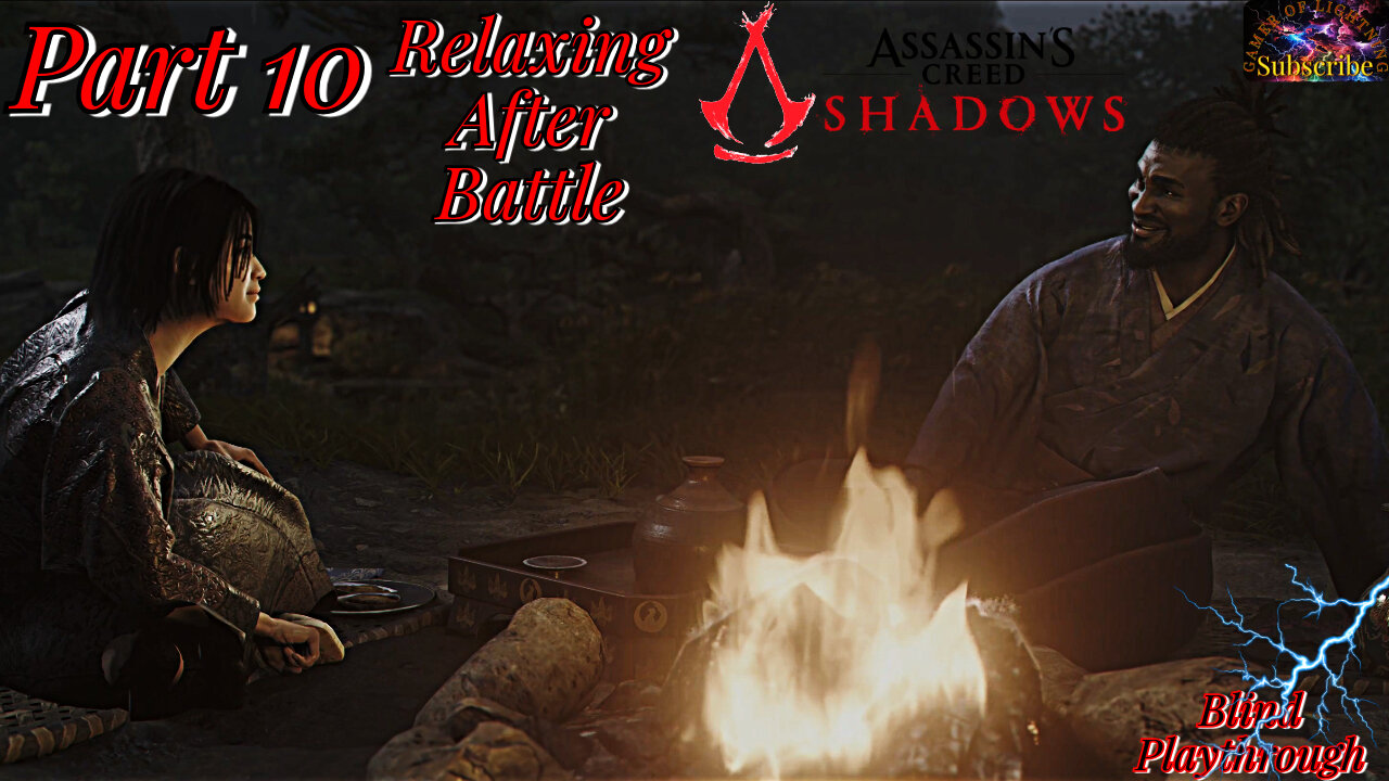 AC Shadows Part 10 | Looking for Lady Nene & Relaxing by the Campfire