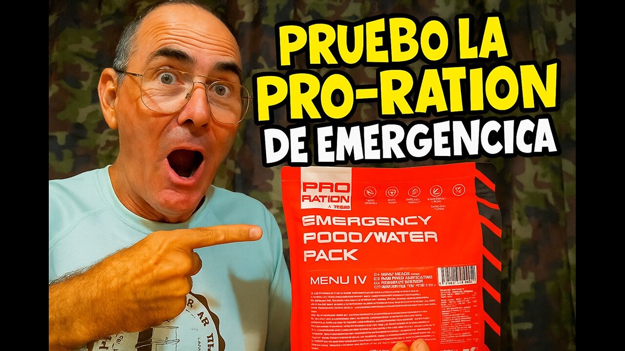 PROBAMOS LA PRO-RATION DE EMERGENCIA 24 HORAS MENU 4