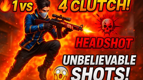 "Free Fire Clash Squad 🔥 Pro Gameplay | January Devil vs Squad | OP Headshots!"