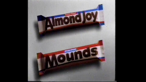 August 14, 1995 - Radio Commercial for Almond Joy & Mounds Candy Bars