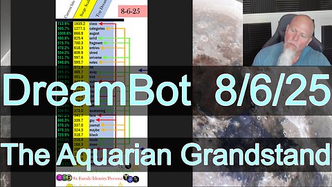 DreamBot 8/6/25: The Aquarian Grandstand!