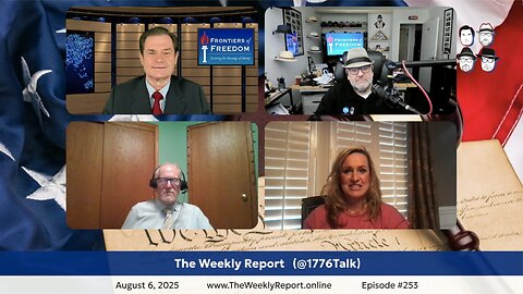 The Frontiers of Freedom Weekly Report - August 6, 2025