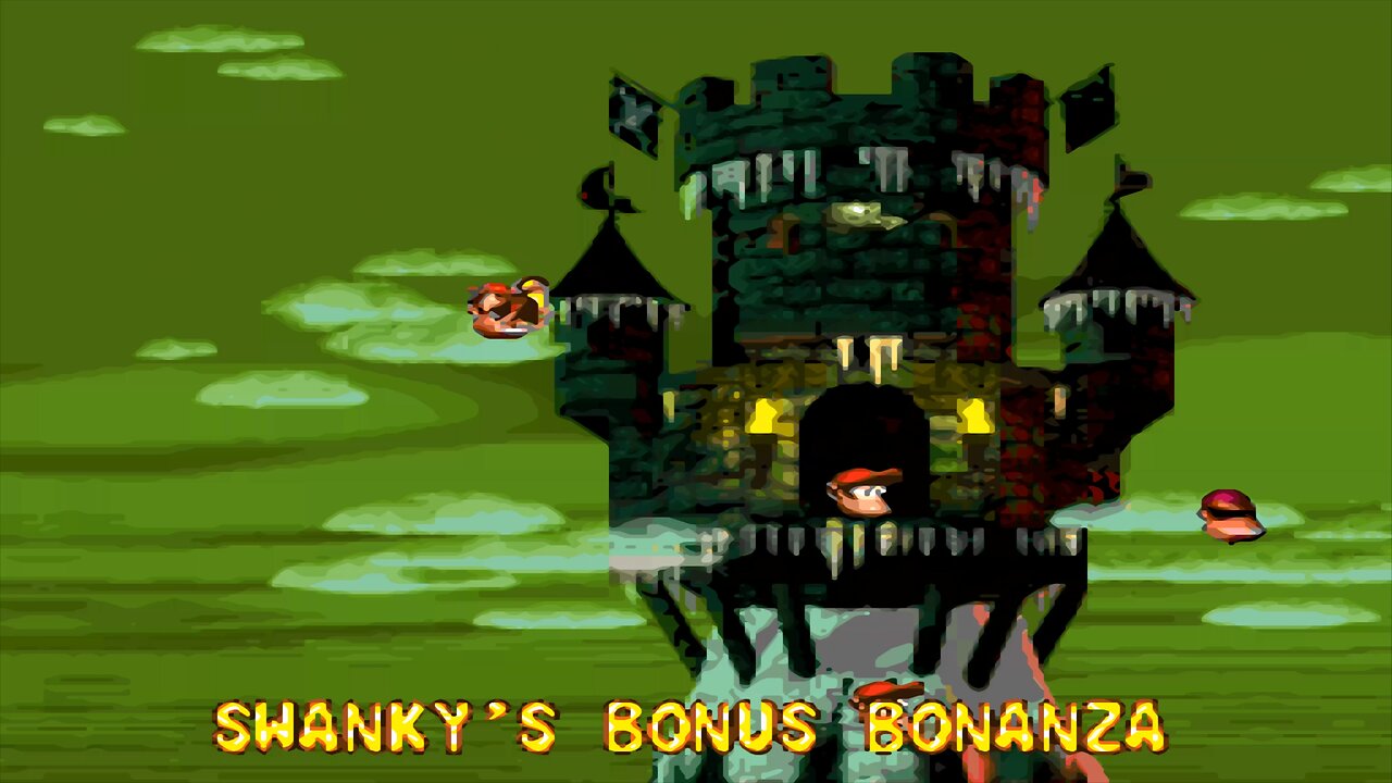 DONKEY KONG COUNTRY 2™ : DIDDY'S KONG QUEST™ / ACT 6. K. ROOL'S KEEP / A6#. SWANKY'S BONUS BONANZA 6
