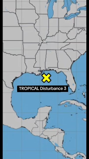 TROPICAL DISTURBANCE 3 #GULFOFAMERICA