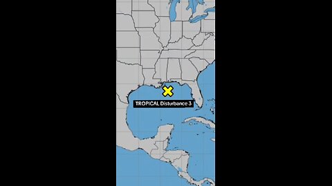 TROPICAL DISTURBANCE 3 #GULFOFAMERICA