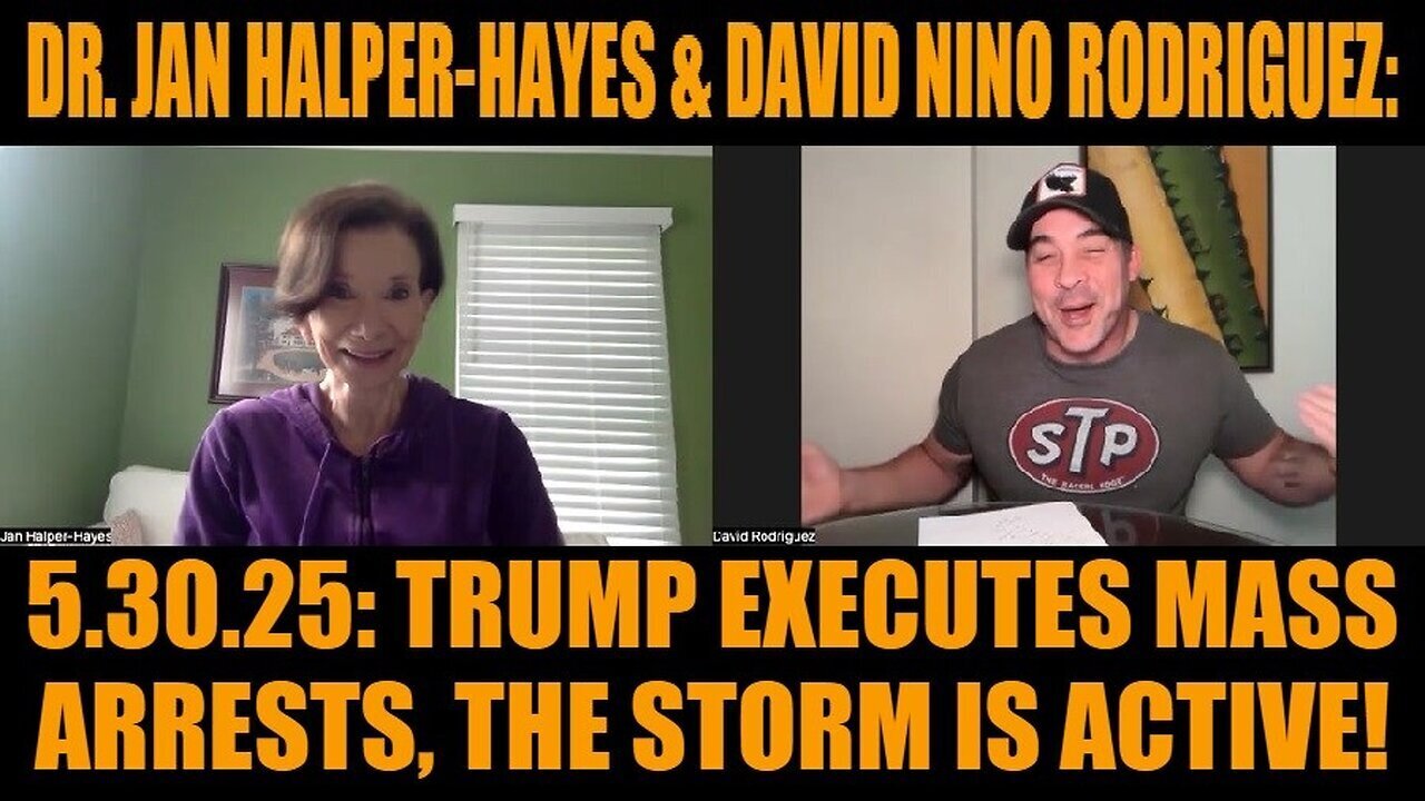 Dr. Jan Halper-Hayes & David Nino Rodriguez: 5.30.25: Trump Executes Mass Arrests!