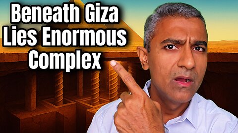Shocking Radar Discovery Suggests Giant Man-Made Shafts Below Giza Pyramids