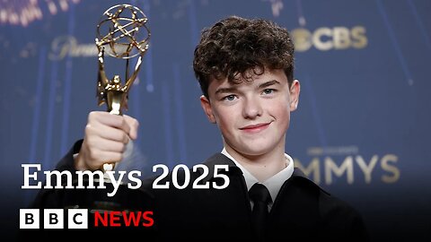 What happened at this year's Emmys Awards? | BBC News