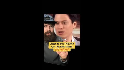 NEW THEORY OF END TIMES PROPHECY