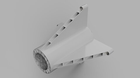 Micro Biplane Batwing Cross Prop Drone-Plane (Support Ribs)