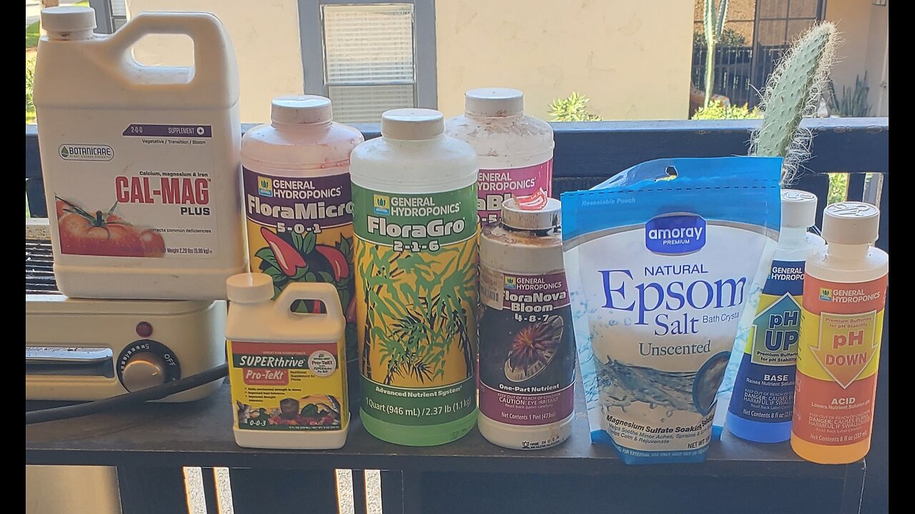 RDWC hydroponic nutrient