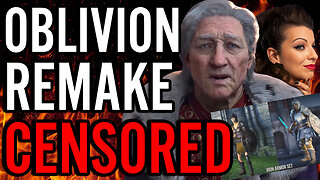 Oblivion Remaster Censorship EXPOSED! Female Armor And Statues REPLACED With Less Feminine Designs!