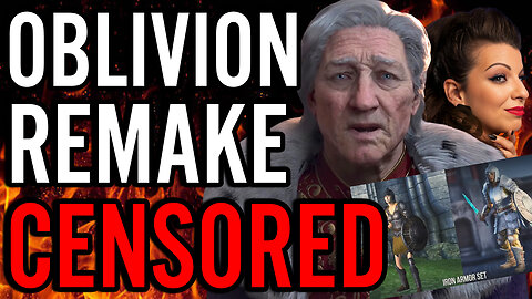 Oblivion Remaster Censorship EXPOSED! Female Armor And Statues REPLACED With Less Feminine Designs!