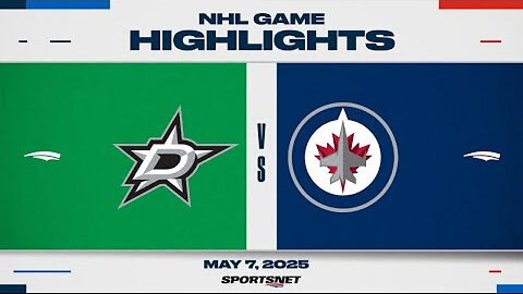 NHL Game 1 Highlights - Stars vs. Jets