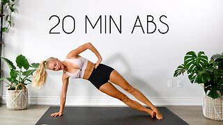 20 Min Total Core Ab Workout 💪🔥 | No Equipment, Home-Friendly Routine! 🏠