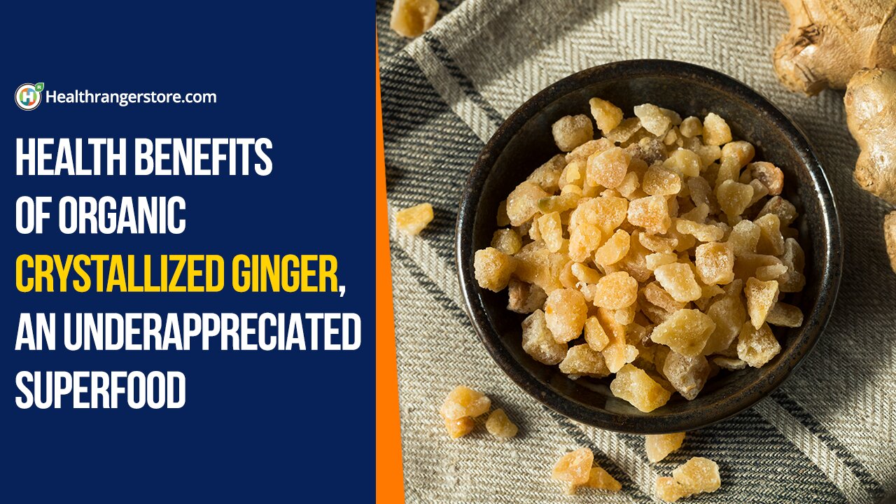 Health benefits of Organic Crystallized Ginger, an underappreciated superfood