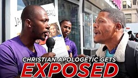 COMBATIVE CHRISTIAN APOLOGETIC GETS EXPOSED‼️👀😲 #VIRAL #TRENDING #REACTION