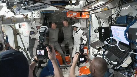 Stranded NASA astronauts finally return to Earth with SpaceX