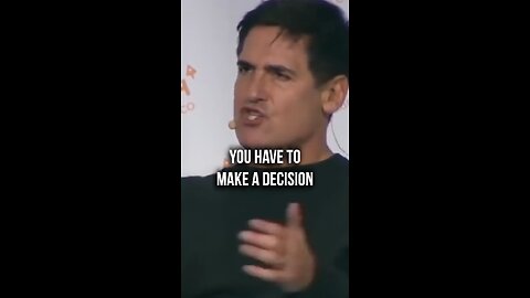 you have to make a decision