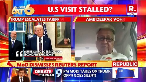 6_Stories_At_6__India-US_Defence_Deal_Halted_Amid_Tariff_War_