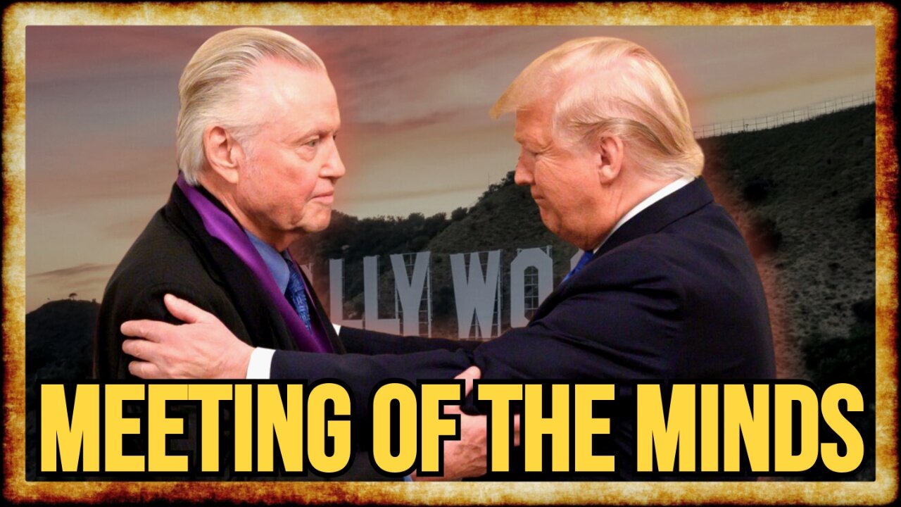 Jon Voight CONVINCES TRUMP To TARIFF Foreign-Made Movies